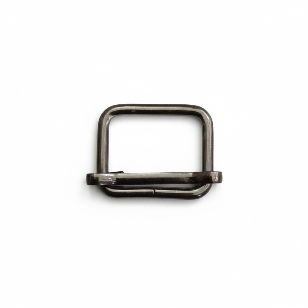 Fibbia per borse rettangolare piccola argento