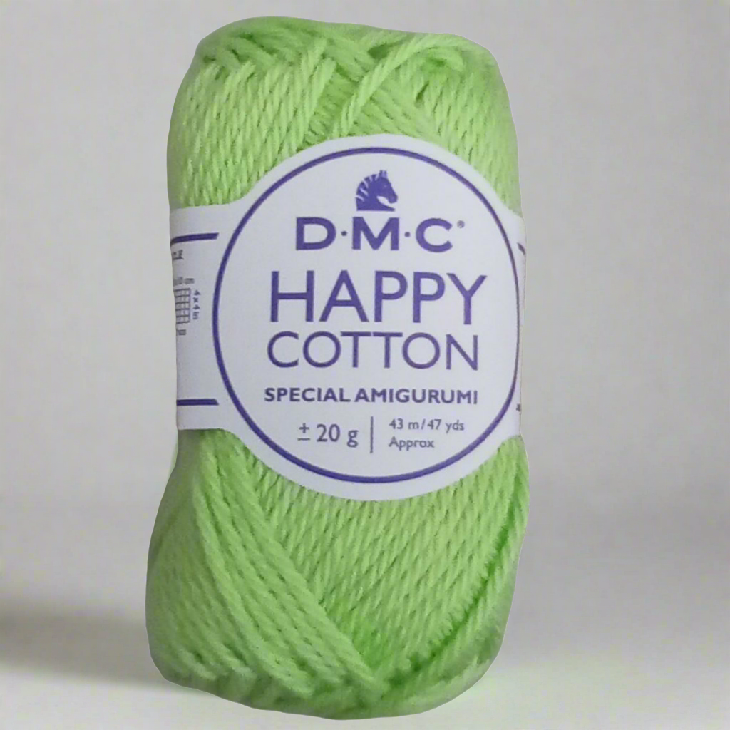 Filato cotone verde lime