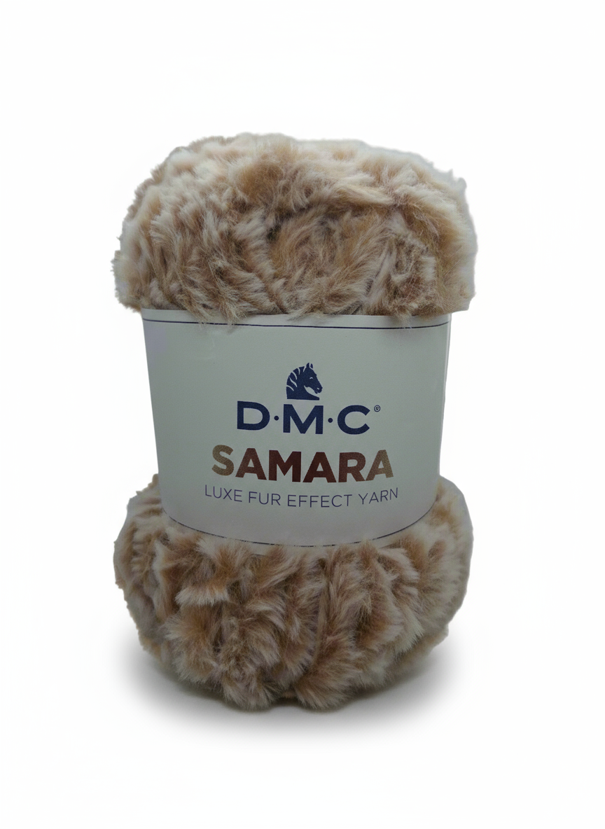 Filato peloso samara beige