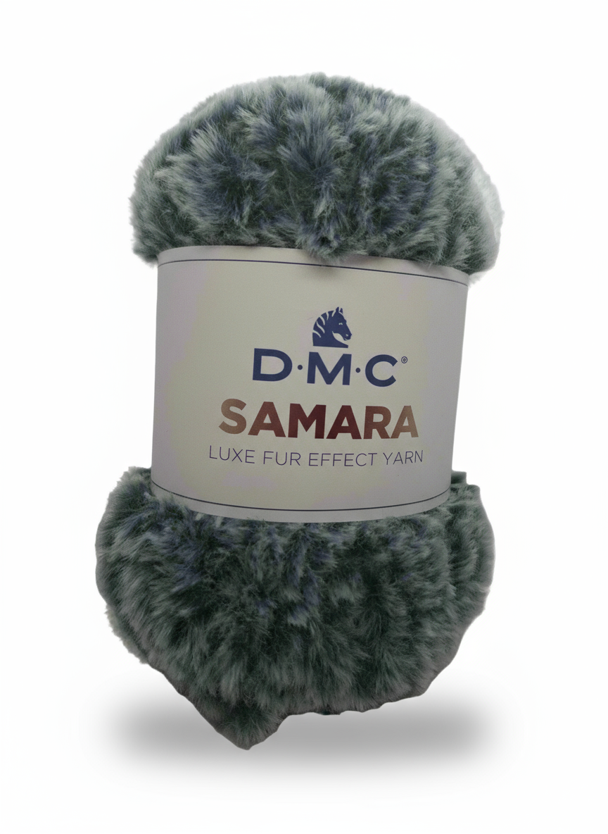 Filato peloso samara turchese 