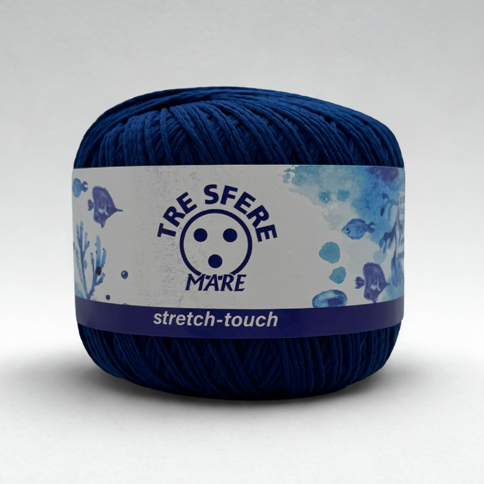 Filato per costume da bagno blu scuro