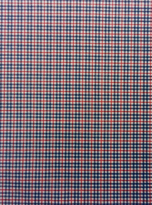 Foglio pannolenci stampato rosso e blu