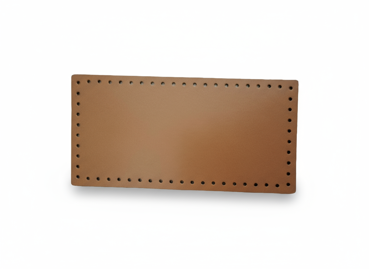 Fondo  borsa uncinetto cammello