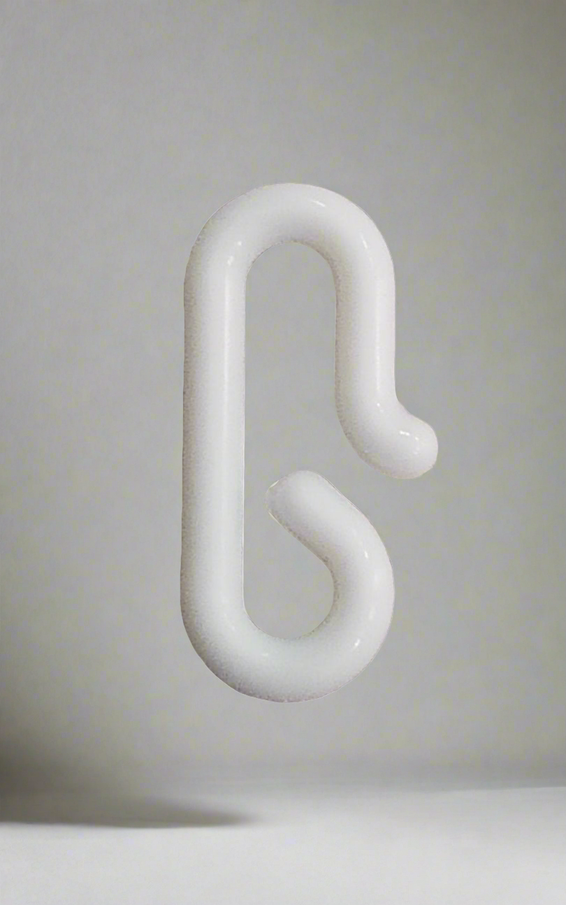Gancio borsa bianco