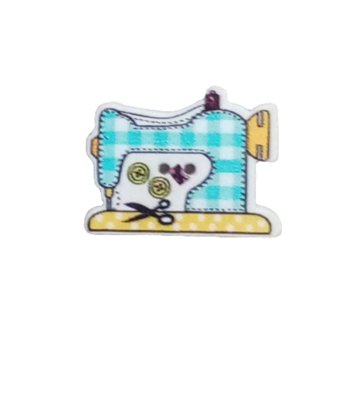 Bottoni Decorativi in Legno per Cucito Creativo-Angels Style merceria creativa
