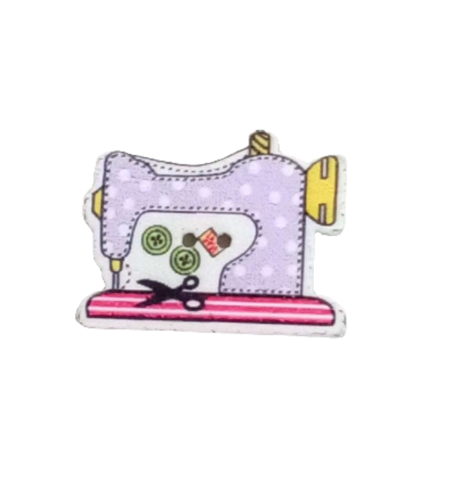 Bottoni Decorativi in Legno per Cucito Creativo-Angels Style merceria creativa