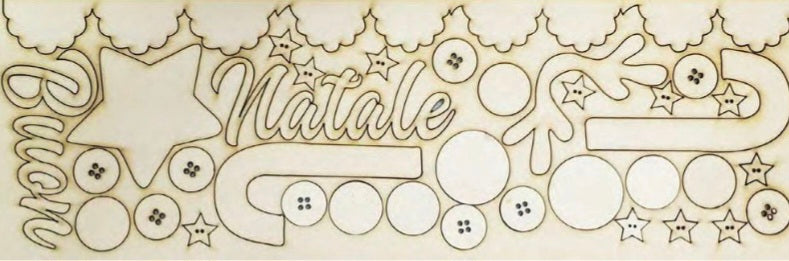 KIT DECORAZIONI LEGNO