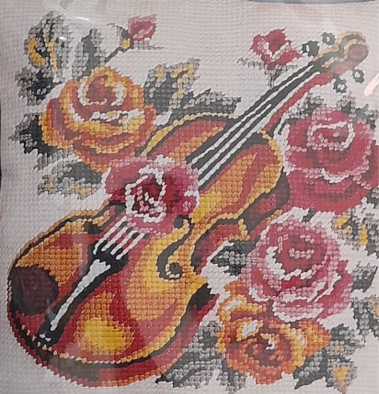 Kit ricamo violino