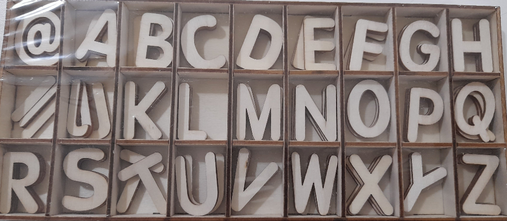 Lettere in legno 