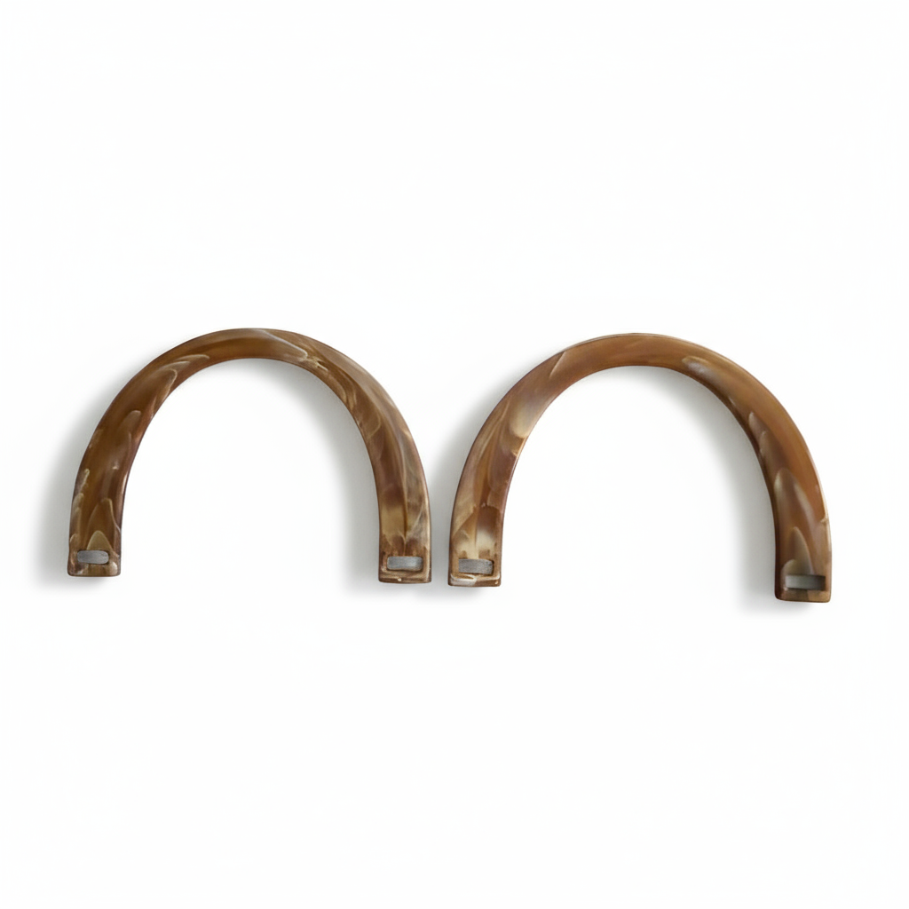 Manici mezzaluna corno