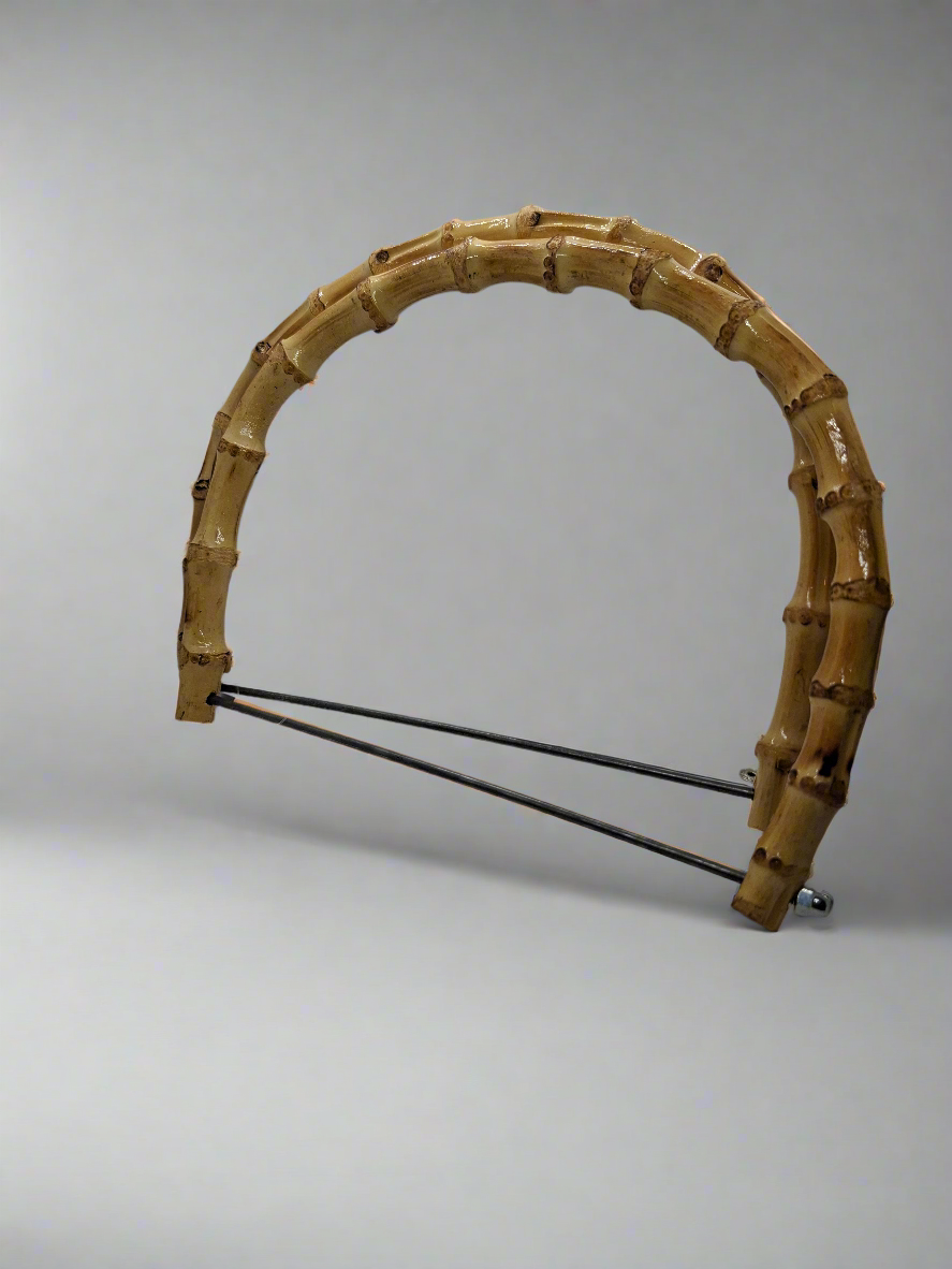 Manico bamboo stecca metallo