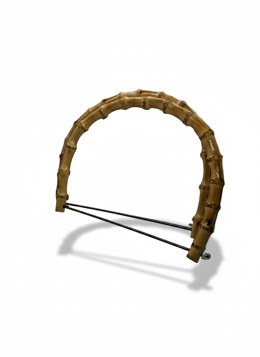 Manico bamboo stecca metallo