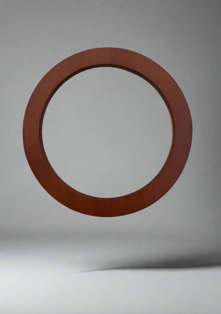 Manico legno scuro rotondo