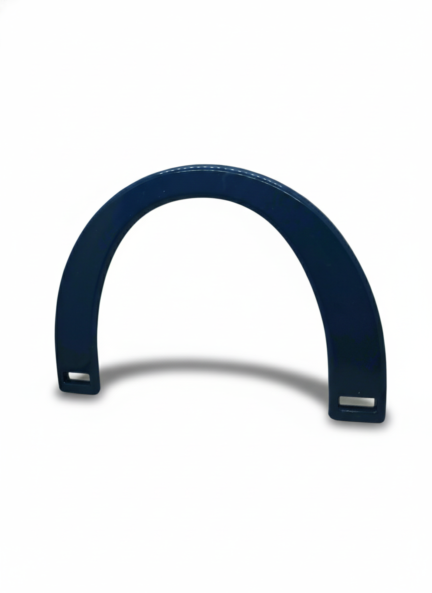 Manico mezzaluna grande blu