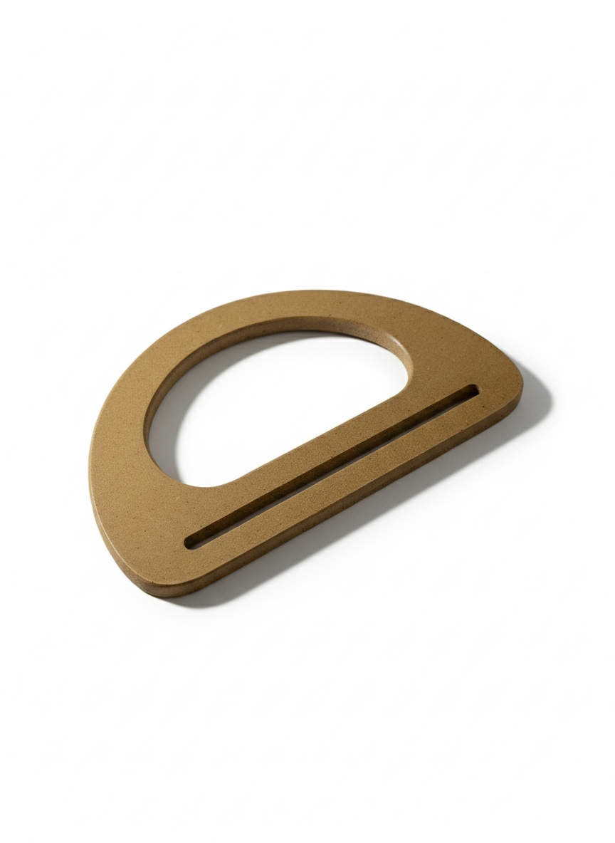 Manico mezzaluna legno chiaro