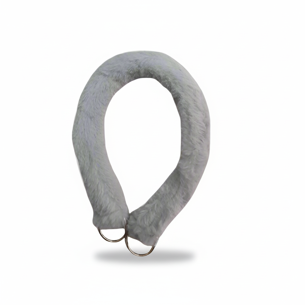 Manico peloso grigio