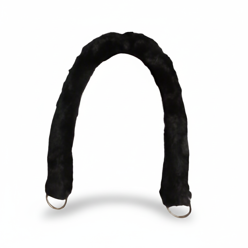 Manico peloso nero
