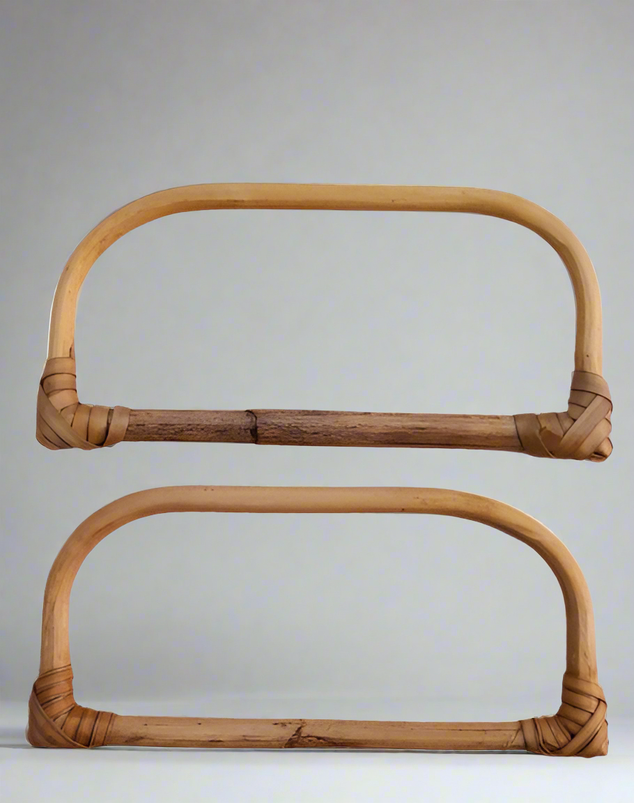 Manico rattan rettangolare