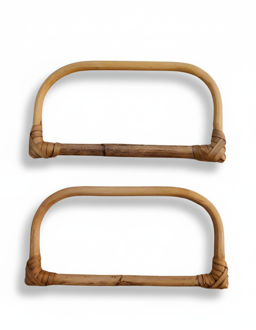 Manico rattan rettangolare