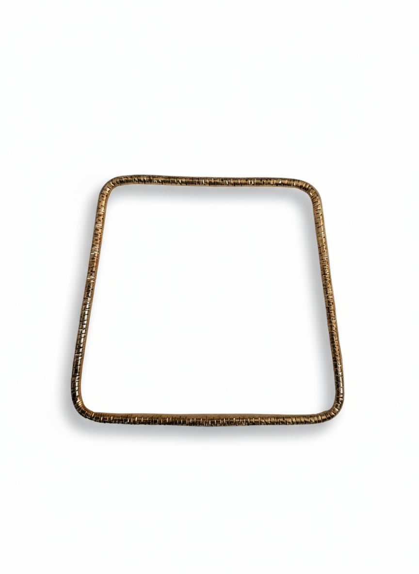 Manico borsa quadrato oro