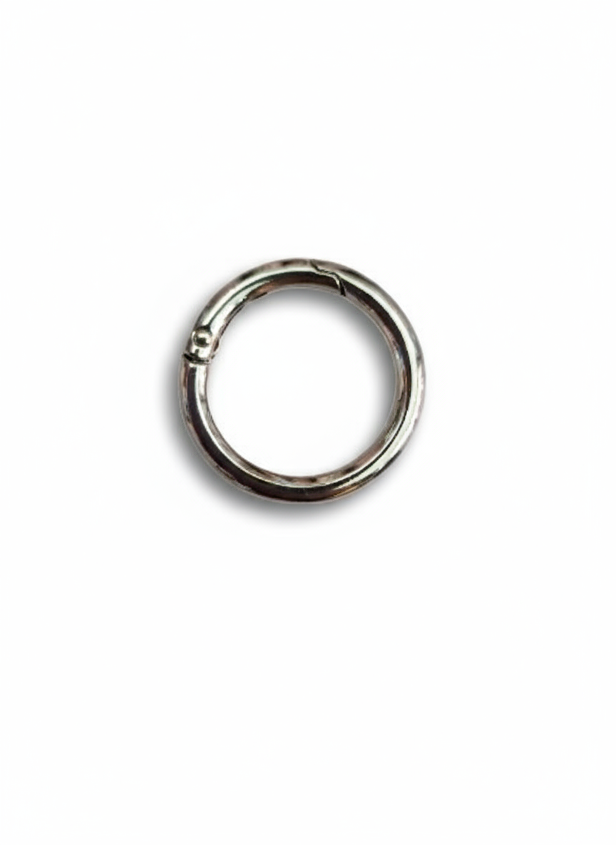 Anello e moschettone per borse fai-da-te eleganti