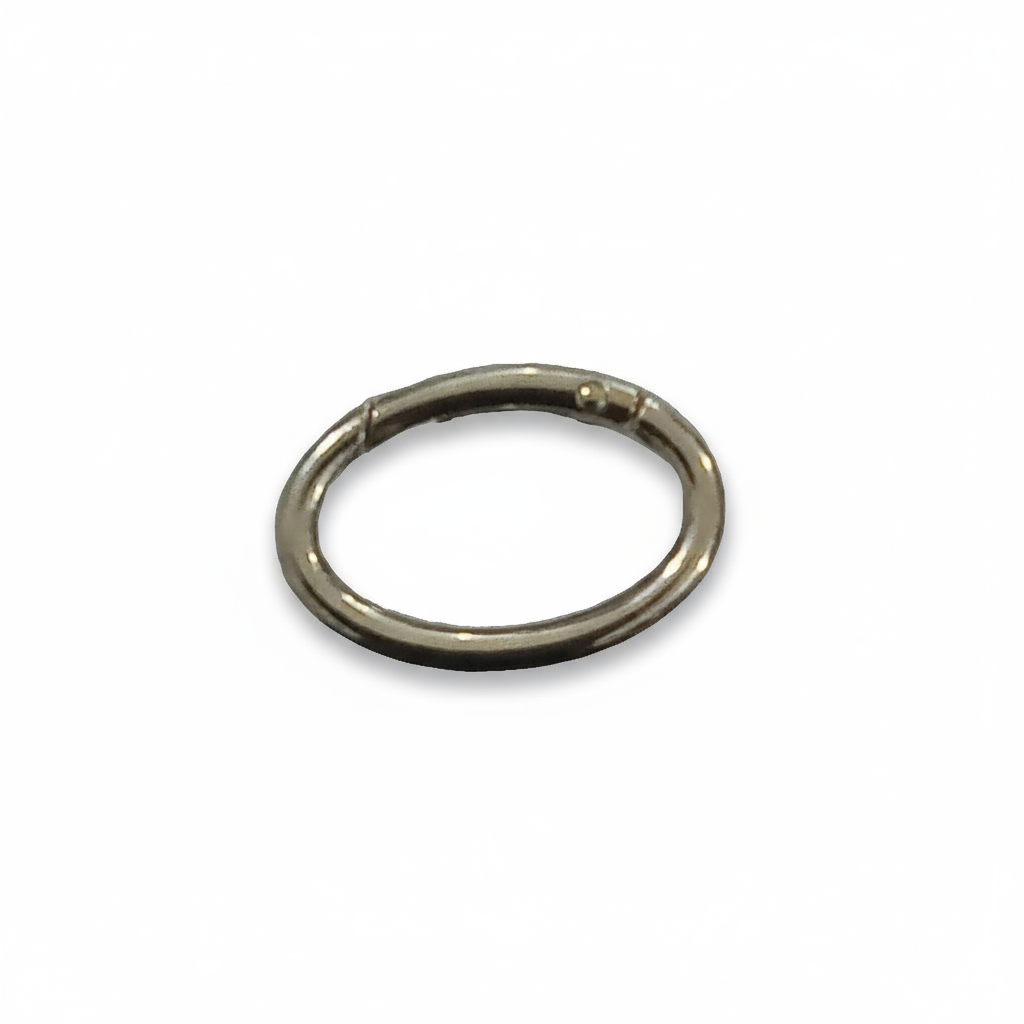 Anello e moschettone per borse fai-da-te eleganti