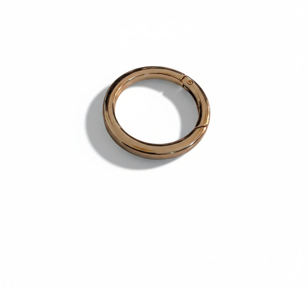 Moschettone dorato 4,5 cm