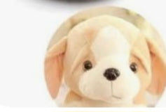 Naso cane peluche