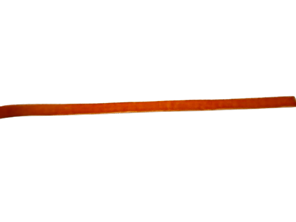 Nastro in velluto arancione 