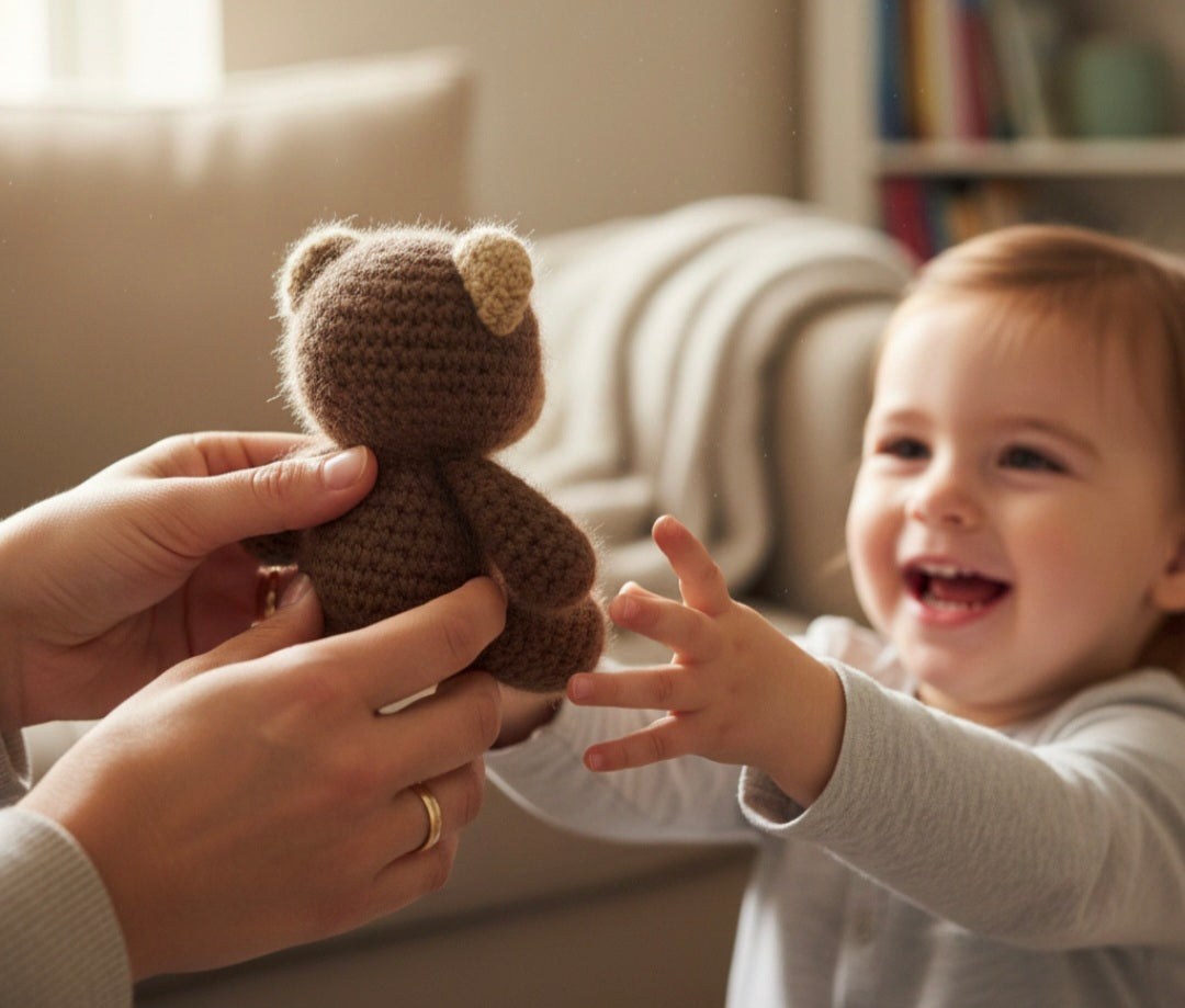 Orsetto amigurumi giocattolo