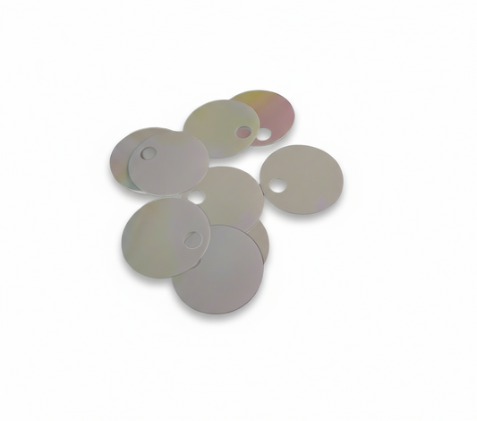 Paillettes per borse bianco