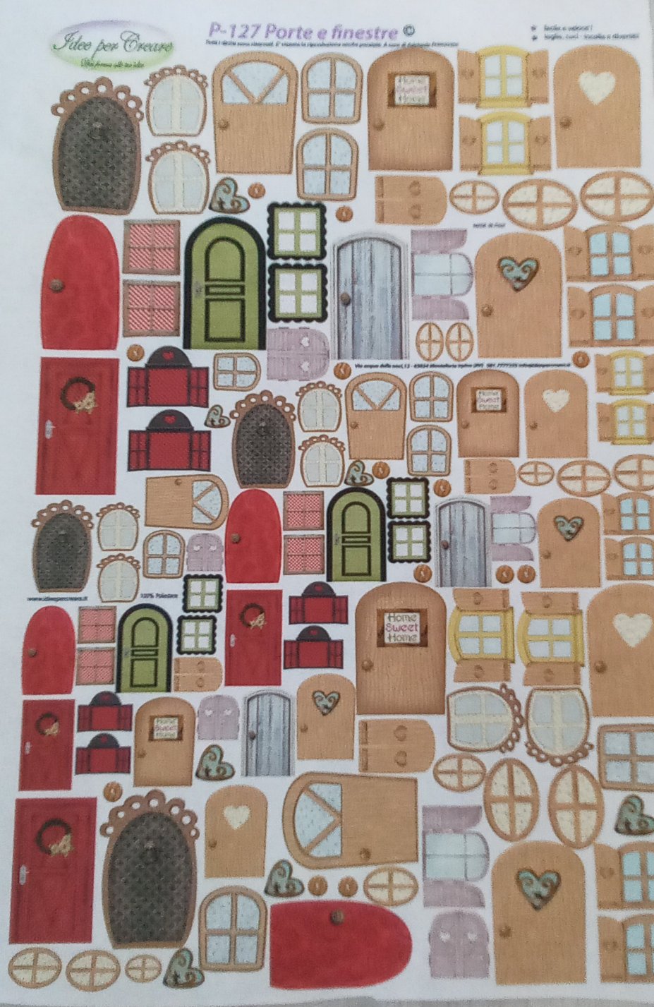 Pannello pannolenci - porte e finestre