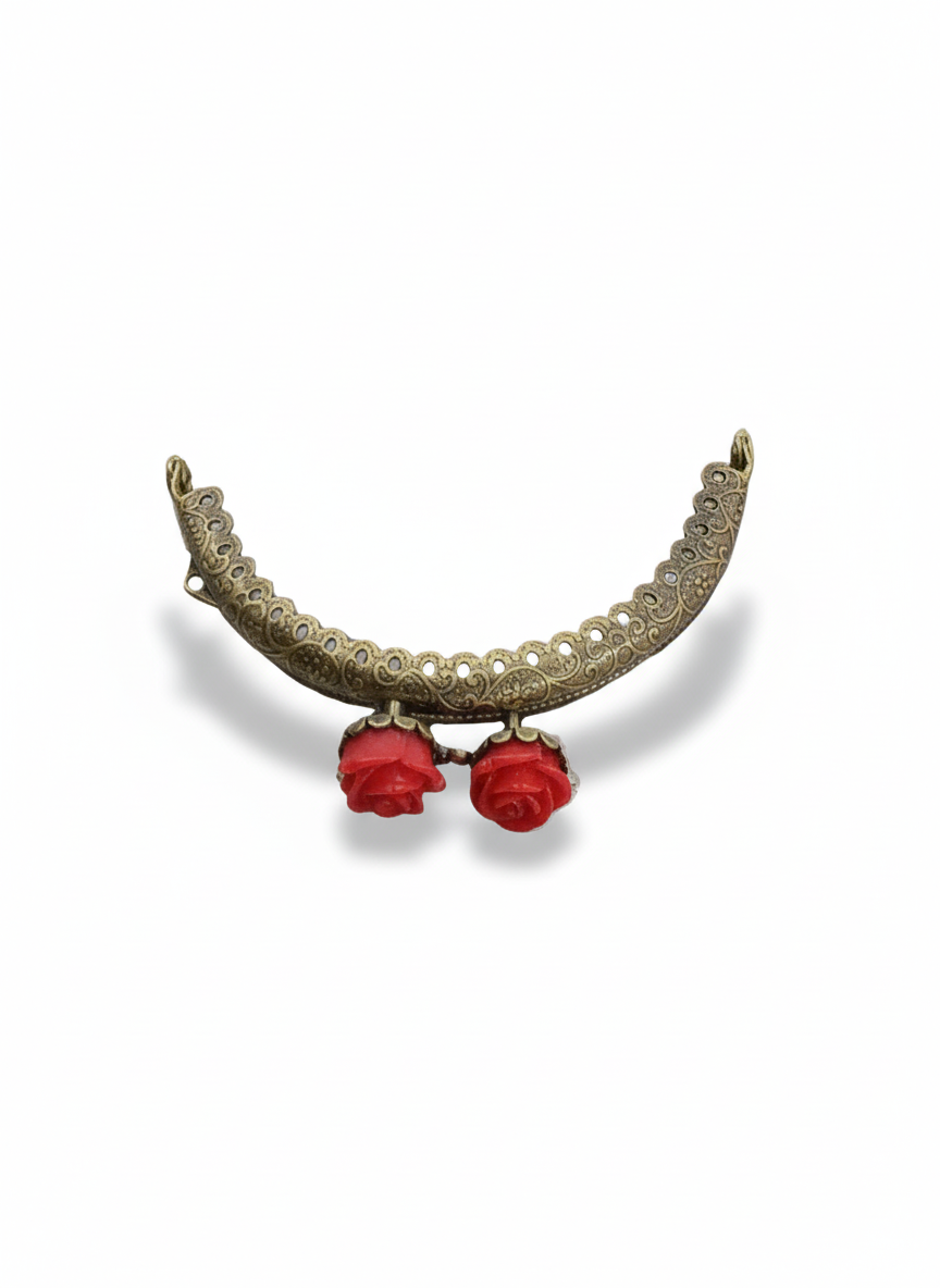 Porta monete rose rosse