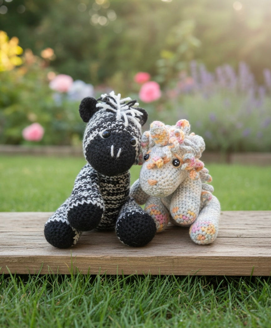 Pupazzi amigurumi animali