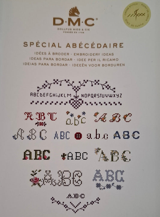 Schema alfabeti punto croce