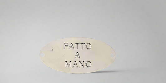 Targhetta fatto a mano