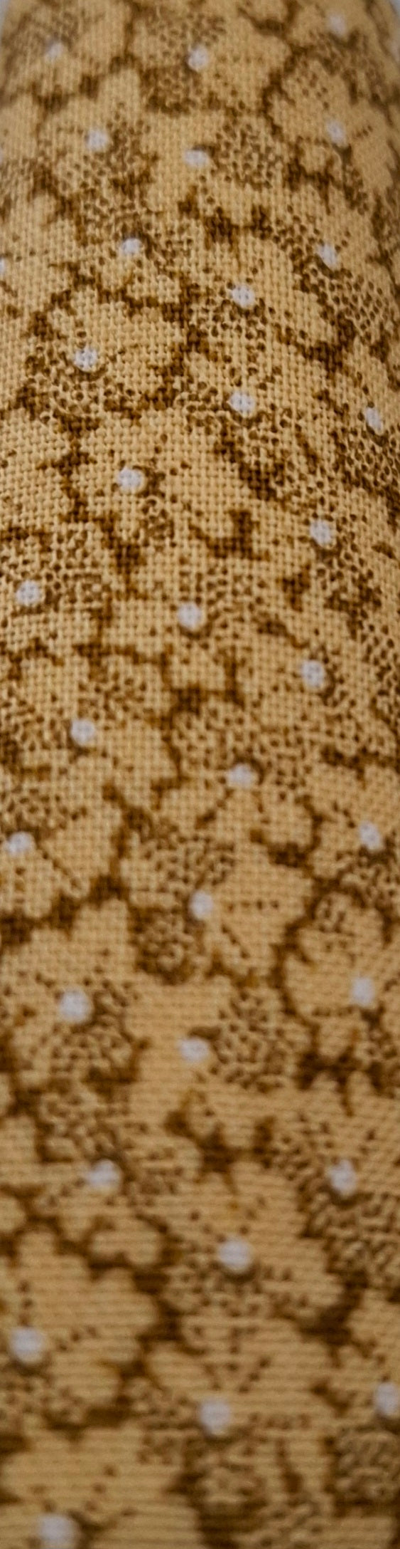 Tessuto arancione fiori 