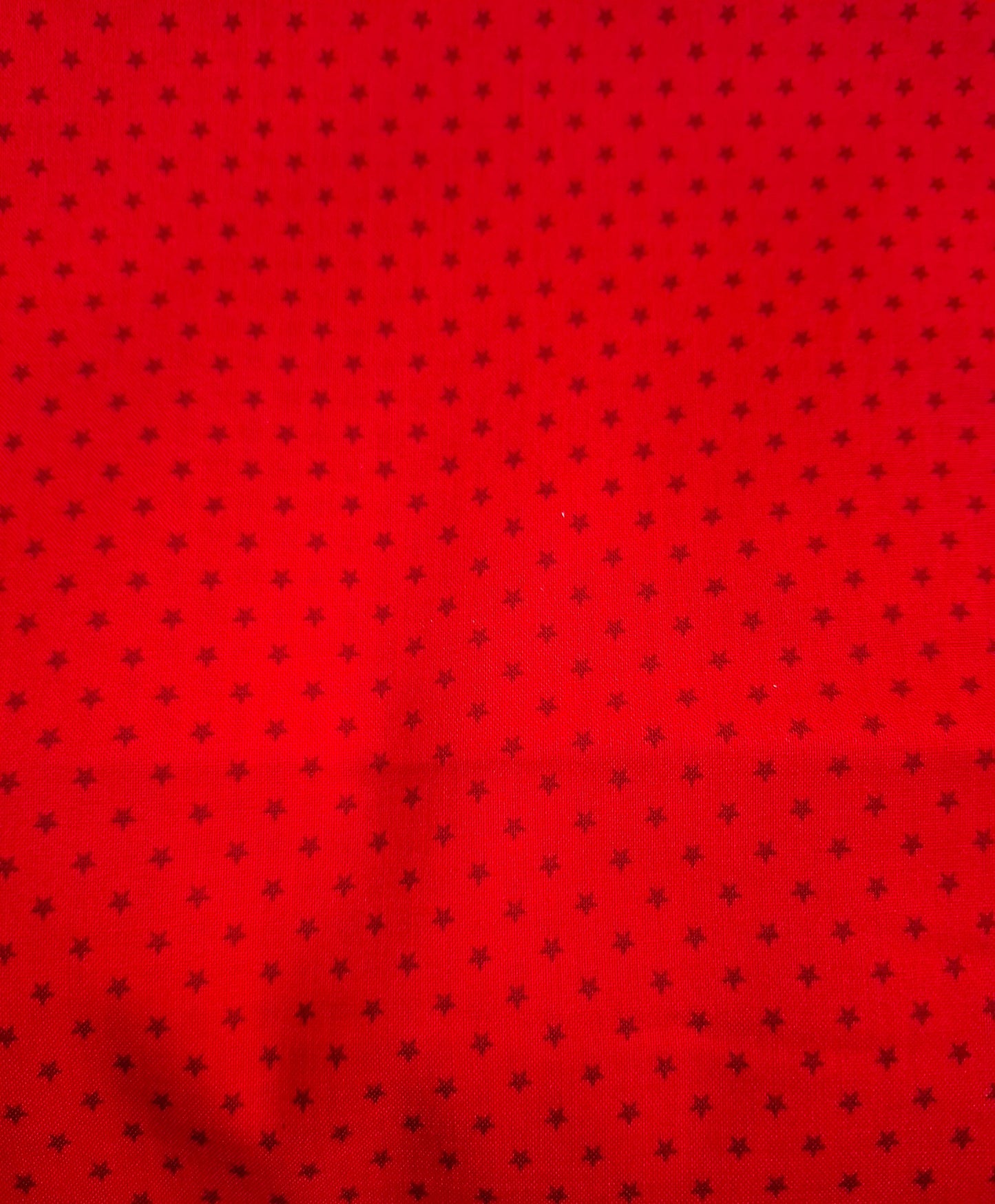 Tessuto rosso stelle 