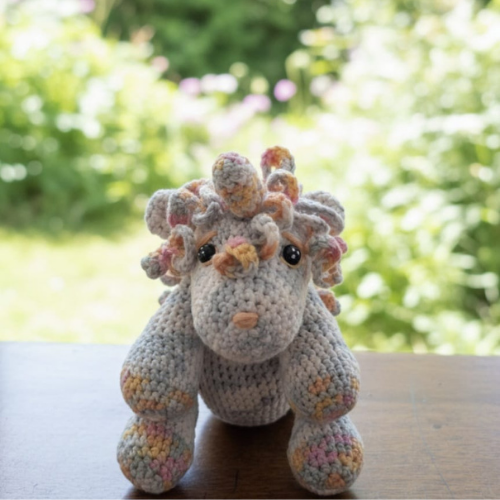 Unicorno all'uncinetto