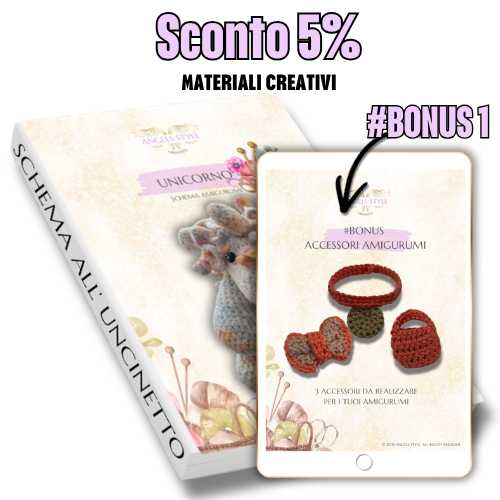Unicorno all'uncinetto bonus 1