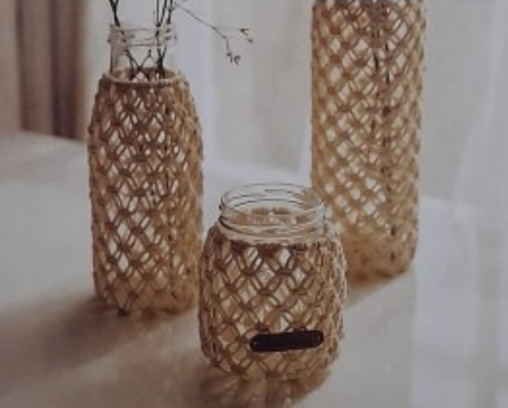 Vasi macramè 