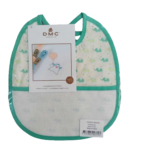 Bavaglini in cotone personalizzabili con tela aida-Angels Style merceria creativa