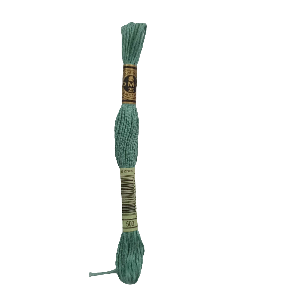 Scatena i tuoi punti creativi con il filo da ricamo Mouliné - verde chiaro