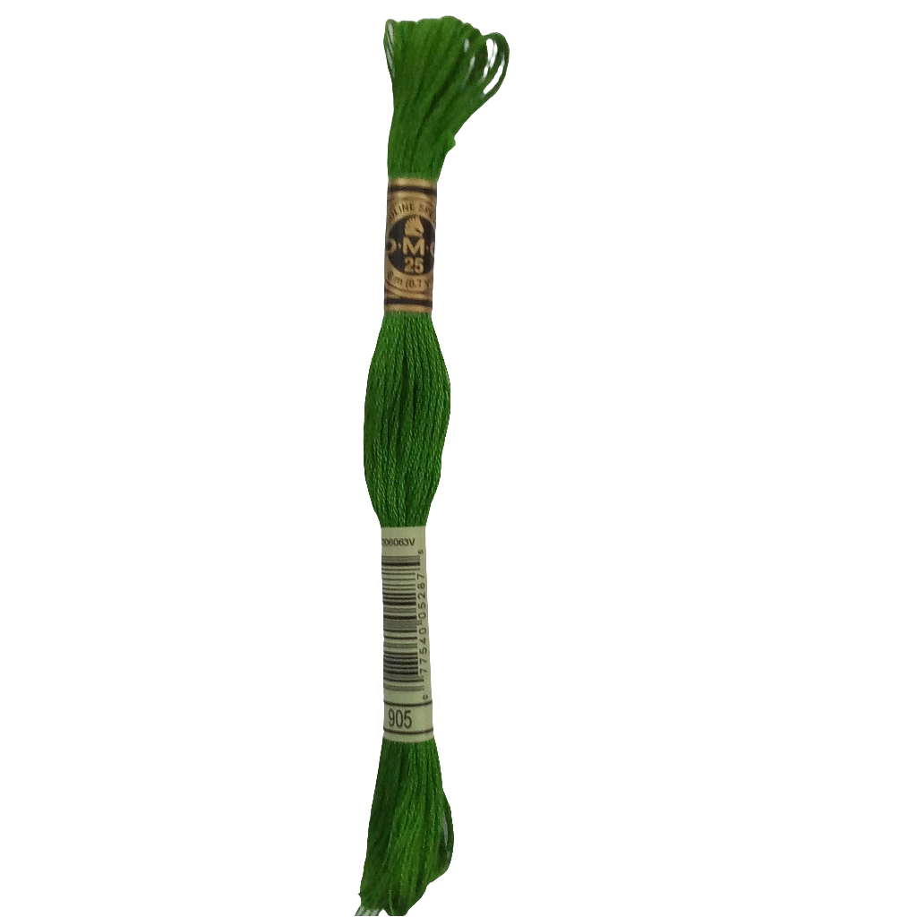 Scatena i tuoi punti creativi con il filo da ricamo Mouliné - verde chiaro