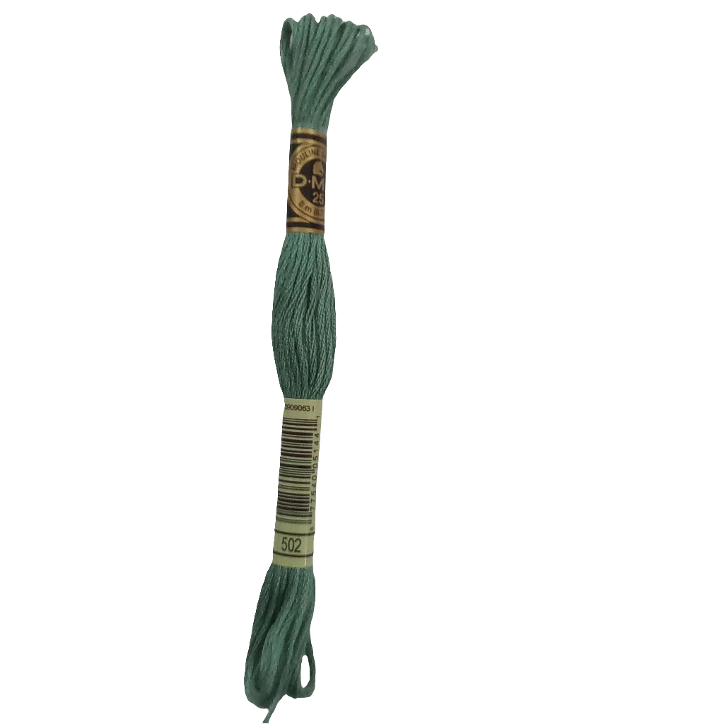 Scatena i tuoi punti creativi con il filo da ricamo Mouliné - verde chiaro
