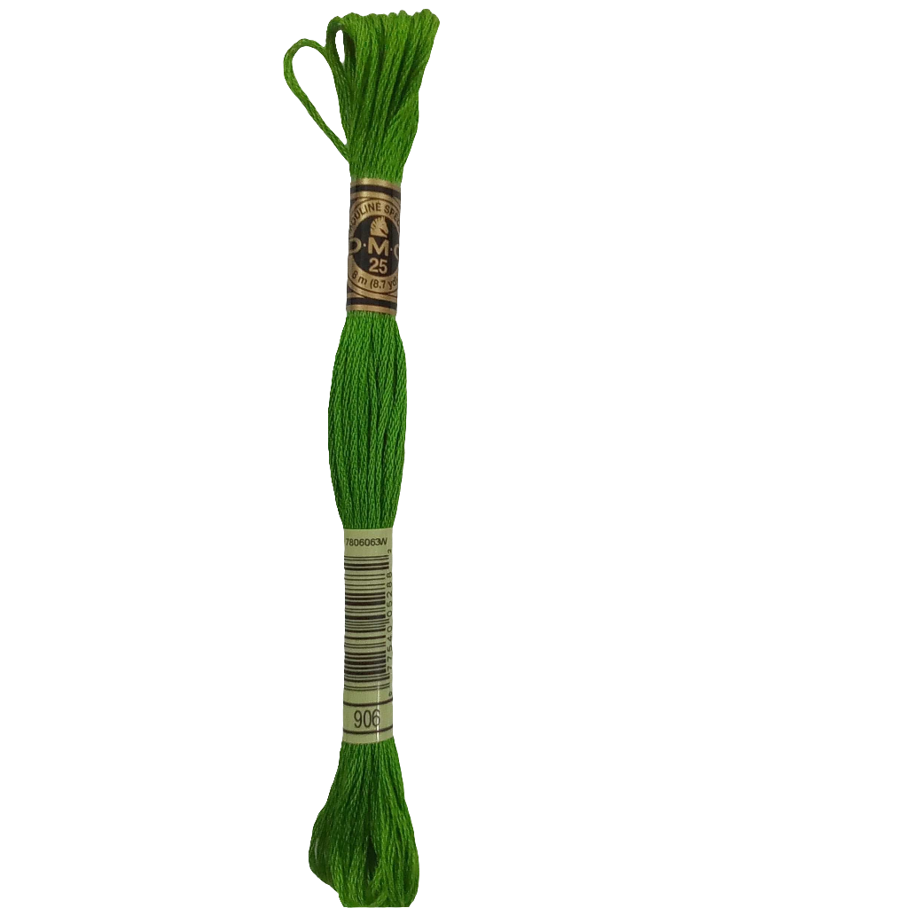 Scatena i tuoi punti creativi con il filo da ricamo Mouliné - verde chiaro