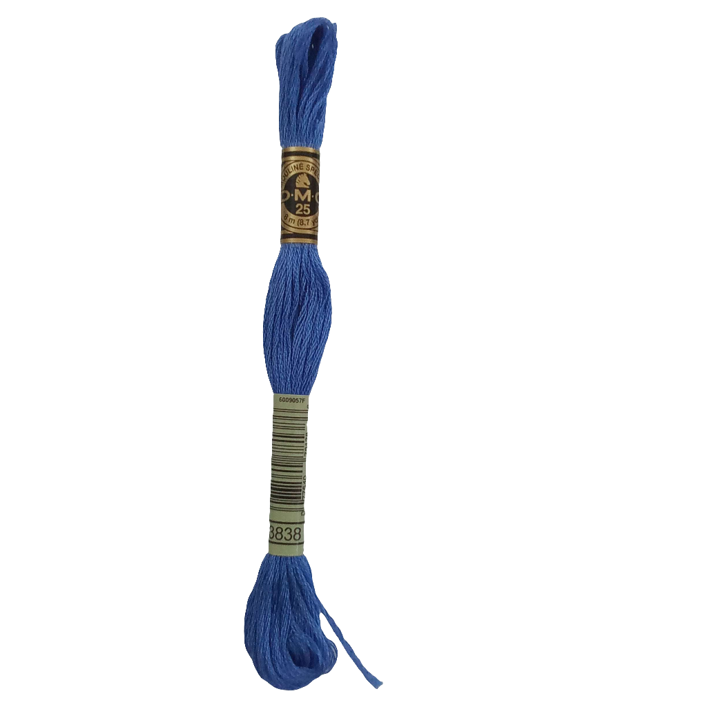 Scatena i tuoi punti creativi con il filo da ricamo Mouliné - blu