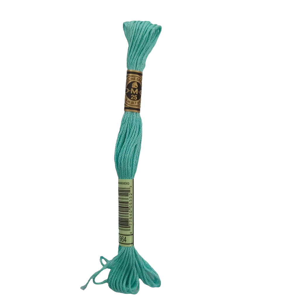 Scatena i tuoi punti creativi con il filo da ricamo Mouliné - verde chiaro