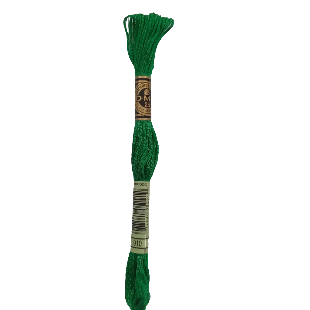 Scatena i tuoi punti creativi con il filo da ricamo Mouliné - verde chiaro