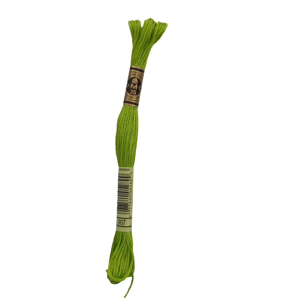 Scatena i tuoi punti creativi con il filo da ricamo Mouliné - verde chiaro